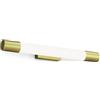 Philips Rover, Lampada da Specchio LED rotonda, 5W, 750lm, Luce Bianca Calda 2700K, Grado di Protezione IP44, resistente all'acqua, Oro