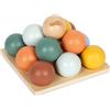 Small foot Montessori Sorting Game with Balls 15 pz
