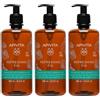 Apivita ReFreshing Fig Gel doccia delicato con Fico e Propoli, bagnoschiuma idratante corpo 3x500 ml