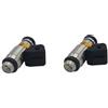 2 INIETTORI BENZINA IWP160 - ML034Q-2 - FIAT 500 GRANDE PUNTO IDEA DOBLO LANCIA YPSILON MUSA - NUOVI - 24 MESI DI GARANZIA