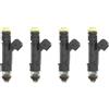 4 INIETTORI METANO COMPATIBILI BOSCH FIAT OPEL METANO NATURAL POWER 0280158827 - NUOVI - 24 MESI DI GARANZIA
