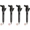 4 INIETTORI BOSCH 0445110814 BMW SERIE 1 2 3 5 X1 X2 X3 2.0 D 13538579236