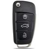 CHIAVE TELECOMANDO PER AUDI A3 A4 S3 S4 315 mhz ID48