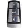 CHIAVE TELECOMANDO PER VOLKSWAGEN PASSAT B6 3C B7 TDI TSI VARIANT CC - 433 Mhz