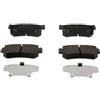 FERODO Kit pastiglie freni Posteriore con segnalatore acustico usura senza accessori FDB1937 Compatibilità con SSANGYONG Rexton/Rexton II GAB Kyron SUV KORANDO KJ RODIUS II MUSSO FJ