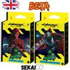 CYBERPUNK TCG BETA STARTER DECK BUNDLE THE HEIST + EMBRACING POWER ENGLISH ENG