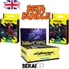 CYBERPUNK TCG BETA BUNDLE : BETA BOX + STARTER DECK THE HEIST + EMBRACING POWER