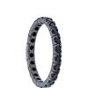 ORO&CO 925 L'anello eternity in argento brunito, impreziosito da zirconi neri, esprime uno stile deciso e moderno. La misura italiana 20 lo rende perfetto per chi desidera un gioiello distintivo, ideale da indossare sia ogni giorno che in occasioni …