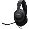 JBL Quantum 100M2, Cuffie Gaming Over Ear con Filo, Nero | JBL QuantumSOUND Signature e Jack per Cuffie da 3,5 mm, Compatibilità Multi-Platform, Microfono Rimovibile, Opzione Mute