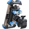 JOYROOM Porta Cellulare Moto Supporto Telefono Bici [Si Apre con un Clic] 360° Rotazione Manubrio Supporto Cellulare Moto per iPhone 16/15/14/13/12 Smartphone Samsung S25/S24 Blu