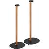 myWall my wall Sonos Era HS48L - Supporto per altoparlanti Sonos Era100 e Era300, in acciaio e legno di faggio, supporto per altoparlanti con cuscinetti in plastica e punte in metallo