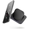 OtterBox Zens Magnetic Nightstand Wireless Charger, MagSafe & Qi 15W Wireless Charger per iPhone/AirPods, Adattatore da 20 W Incluso (EU/UK/US) con Cavo da 1,5 m Integrato, Nero