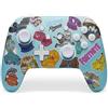PowerA Controller Senza Fili avanzato per Nintendo Switch - Sticker mania di Fortnite, Nintendo Switch modello OLED, Nintendo Switch Lite, Gamepad, controller di gioco, controller Bluetooth