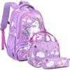 Jumpopack Zaini Scuola Elementare Bambina Unicorno Zaino Scuola Zainetti Zainetto Cartelle, Astucci e Set per La Scuola