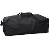 MZSX Borsa per tenda, Borsone, pieghevole, Impermeabile, per Compagnia Aerea, Viaggi, Campeggio, Traslochi, Portatile, Accessori da campeggio, Nero, Grande capacità(110 x 40 x 34 cm)