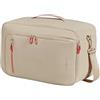 American Tourister Puffypop - Bagaglio a Mano da Sottosedile Donna (40 x 25 x 20 cm, 21 L, 0.70 kg) - Borsa da Cabina Versatile 3-Way, Zaino Aereo con Scomparto Laptop 14 - Beige