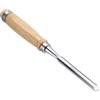 sourcing map Scalpello per legno 10 mm / 3/8 scalpelli piatto intaglio | Lama in acciaio al carbonio, strumenti manuali per la lavorazione del legno con manico in legno per falegnameria