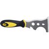 XUMIUZIY Multifunctional Paint Scraper Putty Knife for Caulk (13 in 1 | Lama resistente alla ruggine in acciaio inossidabile, impugnatura in gomma morbida antiscivolo, strumento per raschiare la