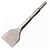 Marchfunny Scalpello a gambo esagonale da 100 mm per trapano a percussione muratura | Punta piatta da 75 mm, attacco esagonale, per nucleo in acciaio forgiato, durata trattata termicamente, uso edile