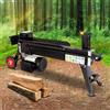 Generic Separatore idraulico per legno 8T automatico 2200 W grande motore, diametro di divisione 5-400 mm, funzionamento con una sola mano, portatile e facile da spostare macchina di spaccatura del legno