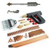 SAUADY Attrezzo per carrozzeria auto, 86 pezzi, accessori per riparare ammaccature, spotter Box Dent Puller Kit attrezzi per auto