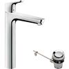 Hansgrohe 31531000 Miscelatore lavabo Focus 230 mm, con saltarello