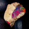 AK GEMS AND JEWELLERY Opal gemstone, Nera Naturale Opal Crudo, Etiope fire Opal rough 8 KT 16x11 MM