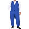 Suitsupply Completo Ferrara Uomo Blu in Lana Monopetto Gilet 2in1 UK50R