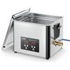 VEVOR Pulitore a Ultrasuoni da 15 L, Macchina Professionale per la Pulizia a Ultrasuoni, con Cestello di Pulizia e Schermo Digitale, in Acciaio Inox da 240W e 40 kHz per Carburatori, Strumenti