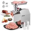 VEVOR Tritacarne Elettrico Capacità 2,04 kg/min, Tritacarne da Tavolo da 600 W con Lama Piastra di Macinazione, Macchina per Salsicce Commerciale in Acciaio Inox per Cucina Ristorante Hotel