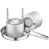 VEVOR Pressa per Cubetti di Ghiaccio 53 mm, Stampo per Cubetti di Ghiaccio Rotondo in Alluminio Aeronautico, Pressa per Cubetti di Ghiaccio con Vassoio Antigoccia Pinze Bevande Cocktail Whisky Bar