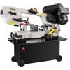 VEVOR Troncatrice a Nastro Orizzontale per Metallo 17,78 x 30,48 cm Troncatrice a Nastro per Taglio Verticale in Metallo con Motore 1,1 kW Regolazione dell'Angolo 0 a 45° per e Plastica