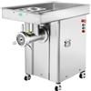 VEVOR Tritacarne Elettrico capacità 16,7 kg/min, Tritacarne con Lama e Piastra di Macinazione, Insaccatrice in Acciaio Inossidabile, Facile da Pulire, per Cucina Ristorante Macelleria
