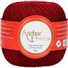 Anchor Freccia Stärke 16 4771016-00044 - Filato per uncinetto, 100% cotone rosso