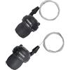 Wocaixy Leva del cambio girevole per bicicletta, 3 x 7, 3 x 6 velocità, leva Revoshift, 21, 18 velocità, per mountain bike, 1 paio