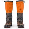 Tyenaza 1 Paio di Ghette per Le Gambe da Neve Arrampicata Leggera Impermeabile per la Caccia Leggings per Il Ciclismo Ghette per Le Gambe 45,5 * 19,7 cm