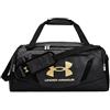 UNDER ARMOUR Undeniable 5.0 Duffle, borsa sportiva unisex, colore nero, articolo: -002 Black Mel. / oro, -002 Black Mel. / oro