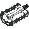 VP Components VP195E - Pedali ATB/Trekking in Lega, 9/16, Colore: Nero