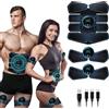 Queath Elettrostimolatore Muscolare, Cintura Elettrostimolatore per Addominali, ABS Trainer/Toner per Addome/Braccio/Vita/Gambe