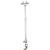 ZMdooreasy Supporto portatile per canna da pesca, 350 mm, per pescatori da viaggio | 3 sezioni regolabili, angolo di altezza personalizzato, comfort di pesca ottimale, supporto stabile, lunghezza 350 mm
