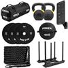 FORZA Set da allenamento HYROX Premium - Pacchetto da palestra in stile | HYROX Competition-Style, set per allenamento in palestra, set multi-esercizio, allenamento indoor