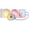 Corsair iCUE LINK TITAN II 360 RX RGB, sistema di raffreddamento a liquido all-in-one per CPU, colore bianco