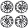 Rial 4 Cerchi Rial Kibo 8.0Jx18 ET42 5x112 GRA per AUDI A3 A3 Sportback Limousine A4