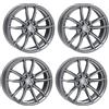 Rial 4 Cerchi Rial X12 7.0Jx17 ET40 5x112 GRA per AUDI A3 A3 Sportback Limousine A4