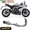 Arrow Scarico Completo Triumph Daytona 660 2024 Arrow Moto Terminale Veloce Titanio