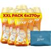 Lenor Perle Profumate Bucato, Oro Fiori Vaniglia, 6x270g. | Intensificatore di profumo, mega formato + omaggio pochette