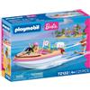 Playmobil Barbie Barca dell' avventura Motoscafo con Barbie e Ken Atmosfera Malibu