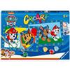 Ravensburger CreArt Junior Paw Patrol, Kit dipingere con i Numeri 5+