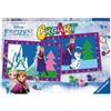 Ravensburger CreArt Junior Frozen Kit dipingere con i Numeri 5+