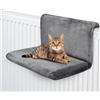 Mineup Lettino Termosifone Per Gatti, Appendere Amaca Gatto Termosifone Letto Gatto Per Radiatore, Cuccia Per Gatti Per Riscaldamento Con Struttura In Ferro Forte E Durevole 46 * 30 * 25cm